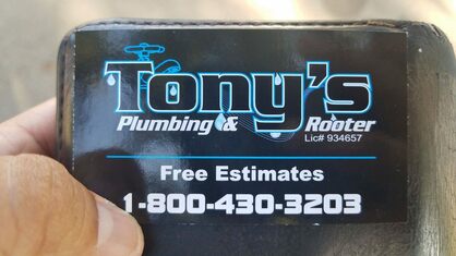 Tonys Plumbing and Rooter Inc